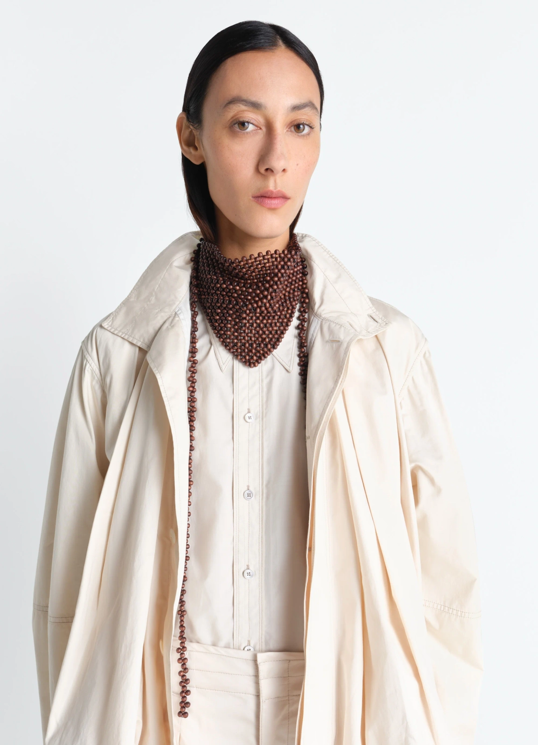 르메르 WOODEN BEADS BANDANA NECKLACE 상품 이미지 1