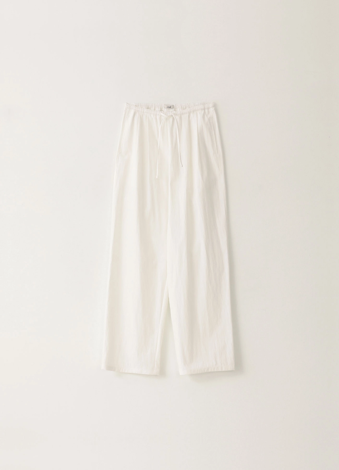 페블엠 [Refurb] Cotton String Pants - White 상품 이미지 1