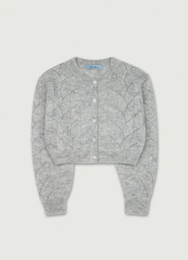 Love Cable Cardigan [gray]