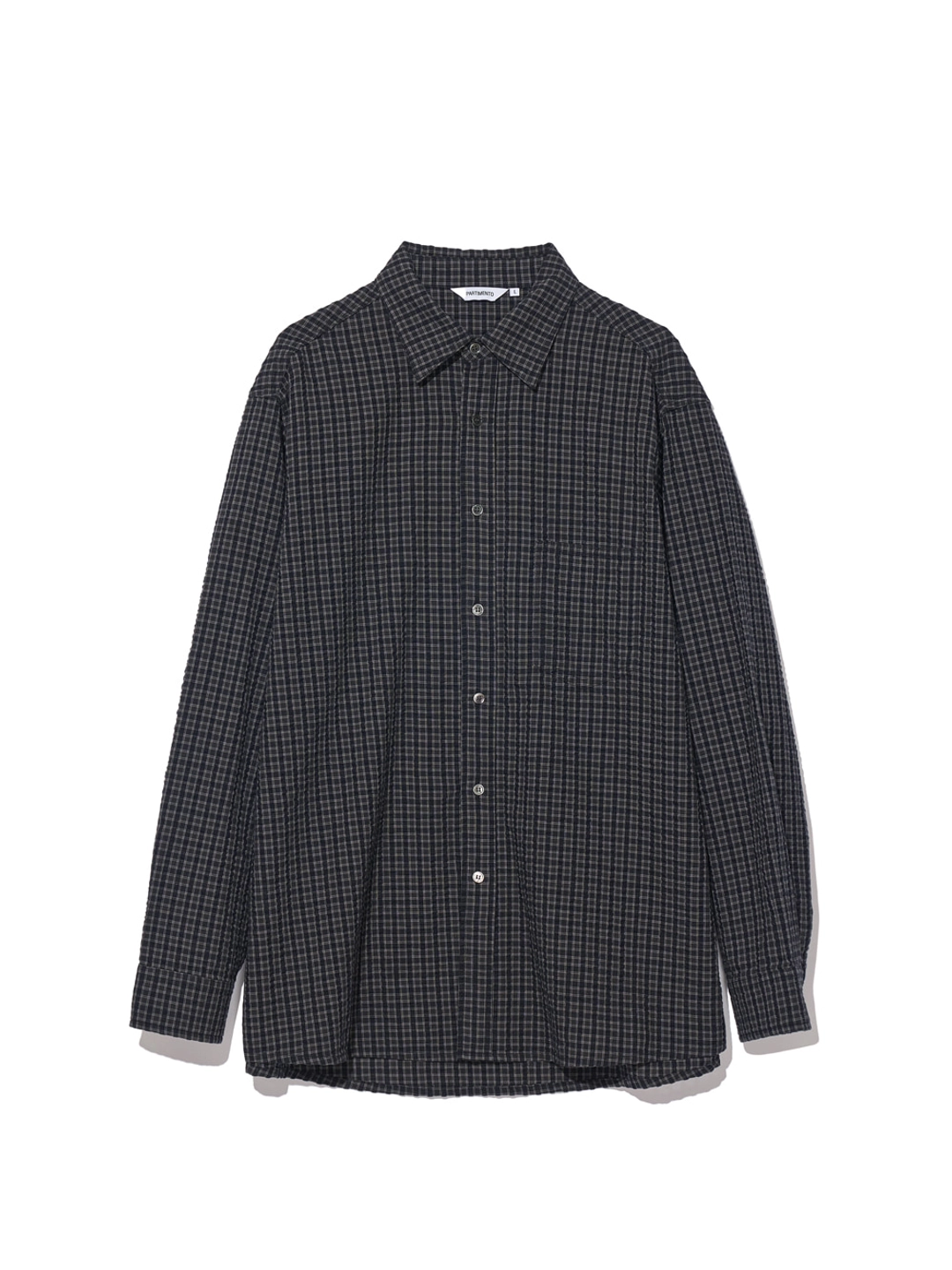 파르티멘토 Country Check Shirts_Black 상품 이미지 3