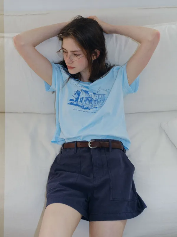 Safari Shorts (Navy)
