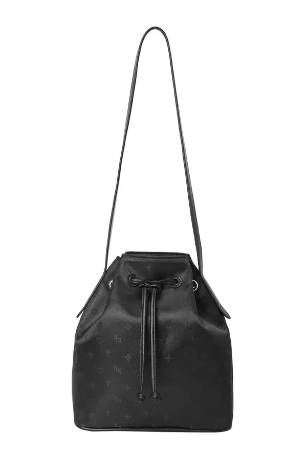 tht jacquard bucket bag