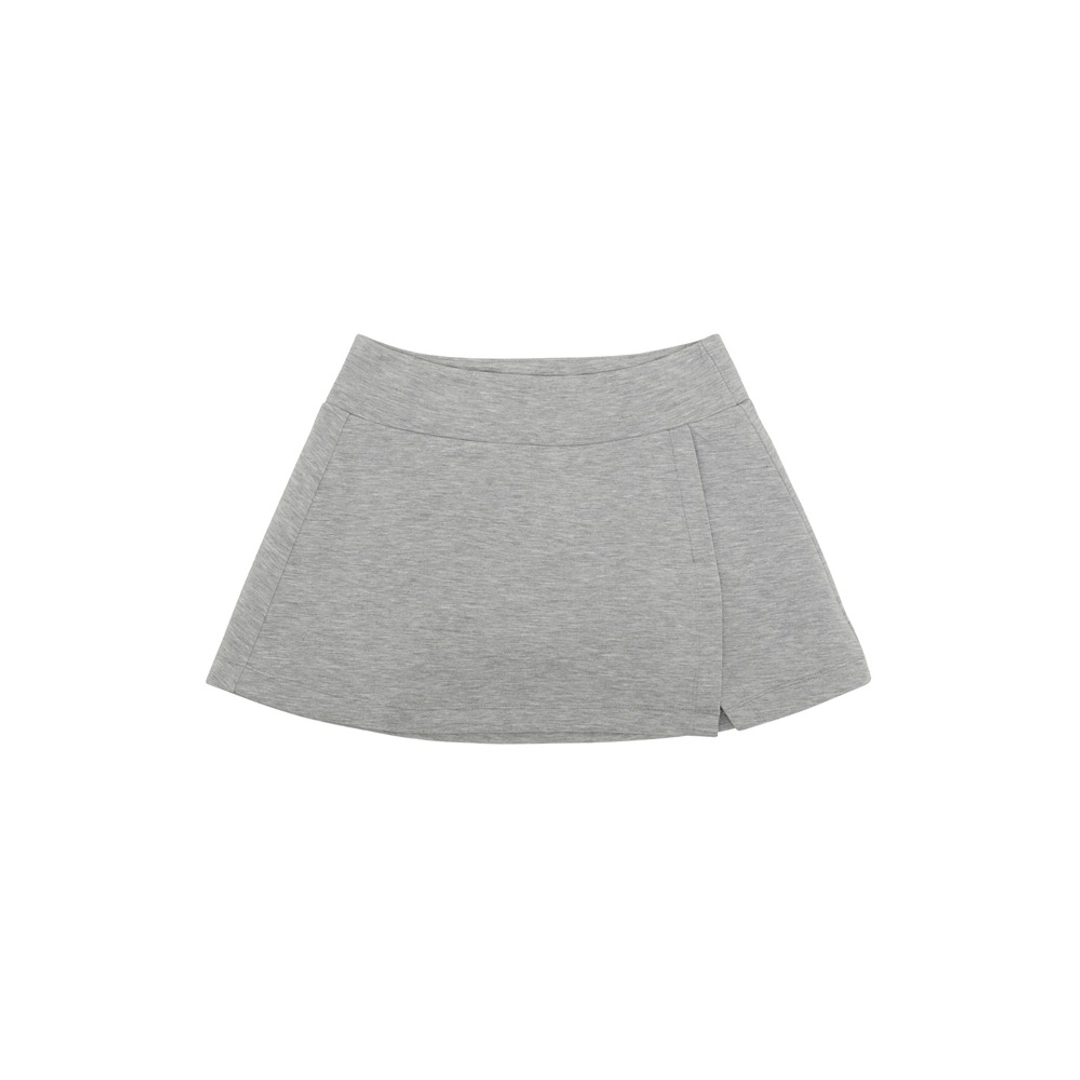 피브비 Slit Mini Skirt (snow grey) 상품 이미지 1