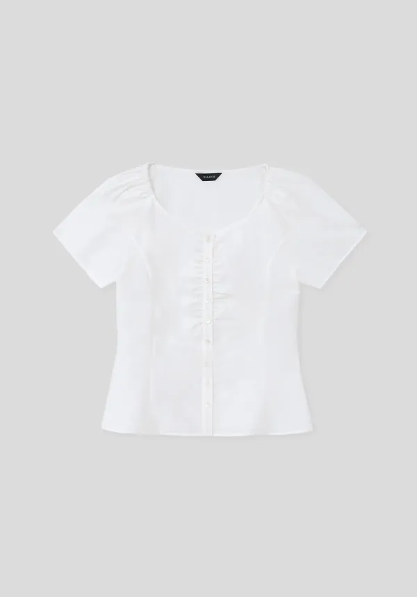 Vietta Shirring Blouse