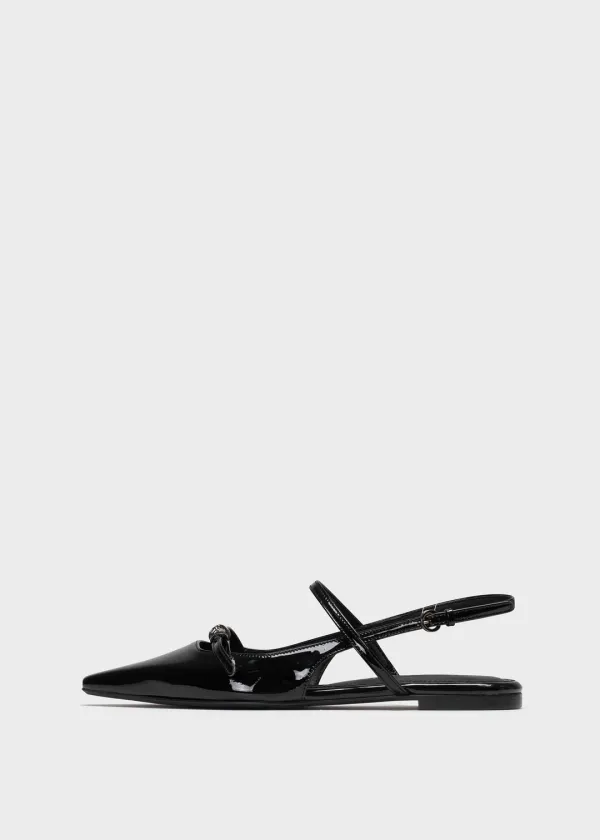 FLAT STRAP SLING BACK [C3F03BK]