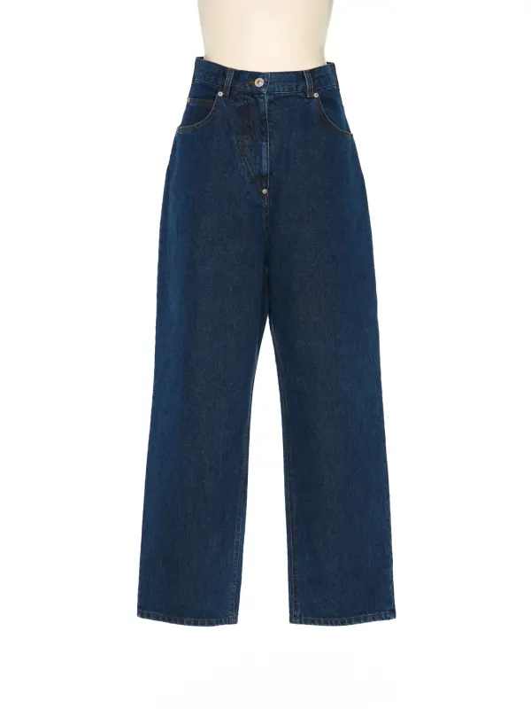 PS25 BLUE PANTY CUTOUT JEANS