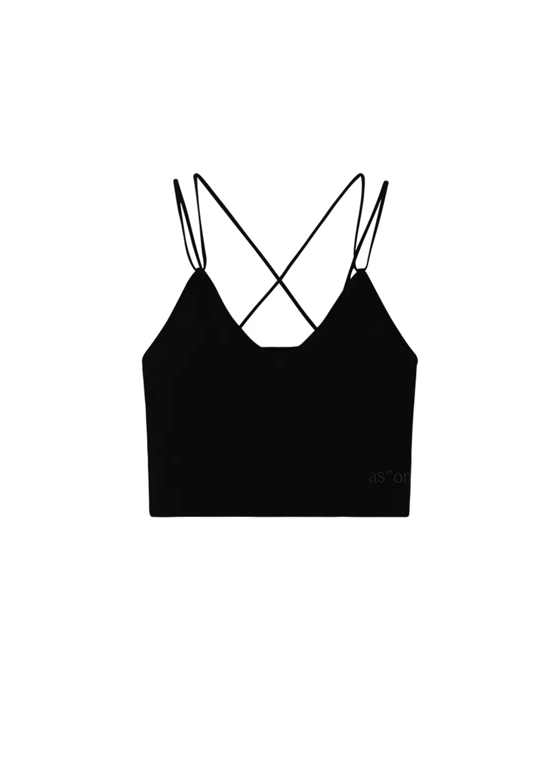 X BRA TOP / BLACK