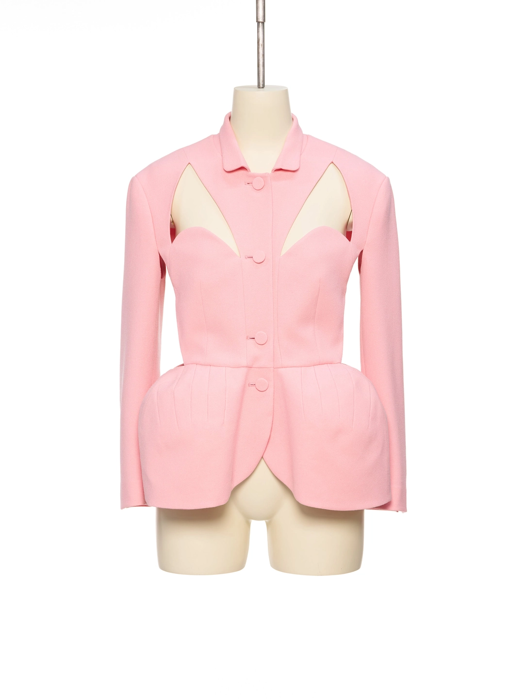 푸쉬버튼 SS26 PINK HOURGLASS CUTOUT JACKET 상품 이미지 1