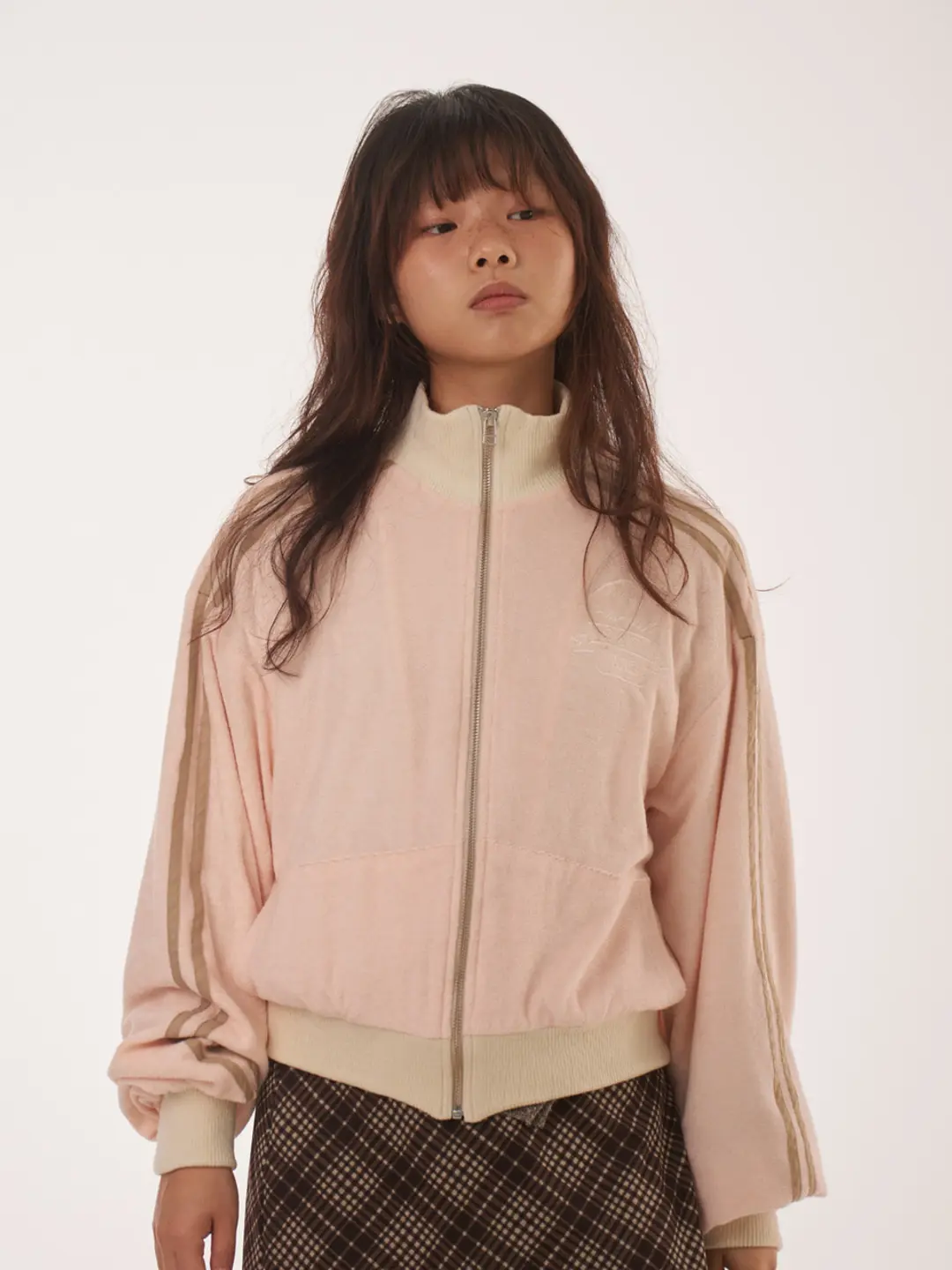 쎄쎄쎄 HARVEST TRACK TERRY JACKET (PINK) 상품 이미지 2