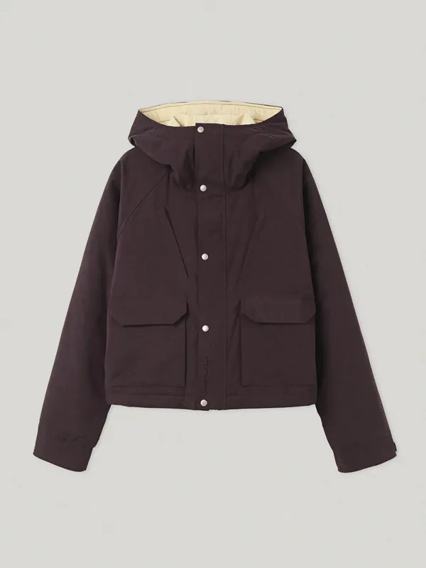 Barlby Padded Jumper Burgundy - Smoothmood