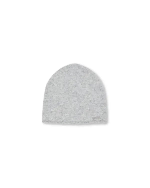 Alpaca Beanie, Light Grey