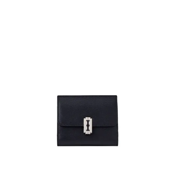 [NEW] Magpie Flap Half Wallet (맥파이 플랩 반지갑) Black