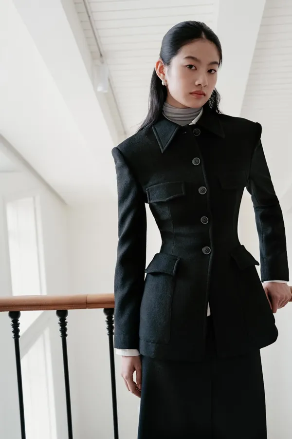 NO.39 JACKET - BLACK