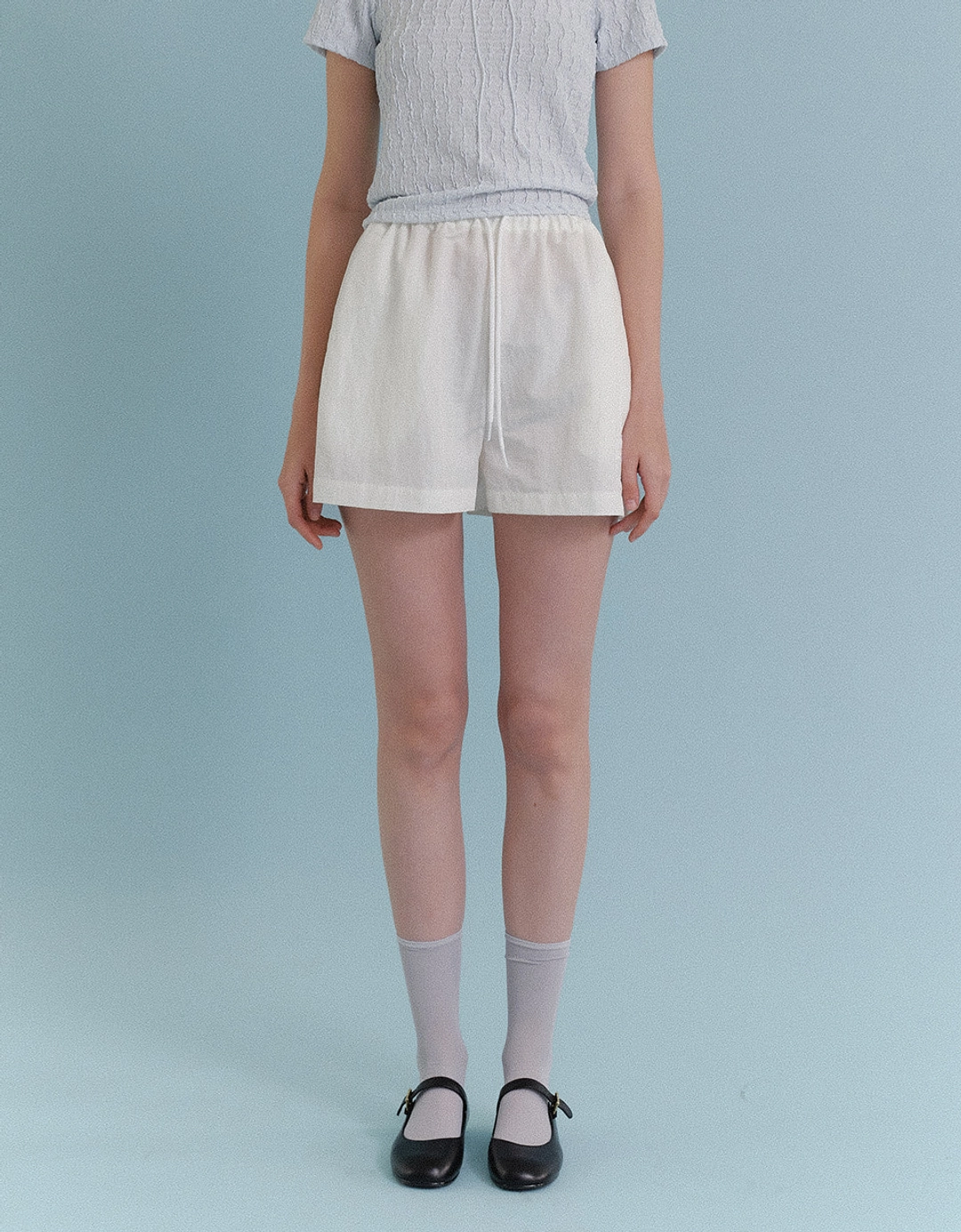 러브어스유 [REFURB] Pinter Banding Shorts (Ivory) 상품 이미지 2