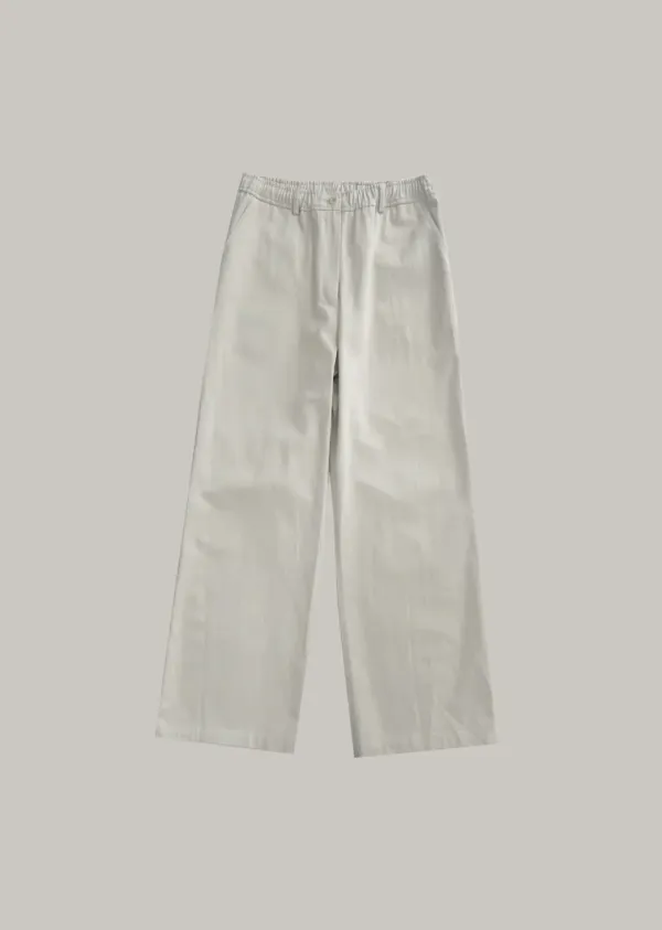 autumn wide banding pants