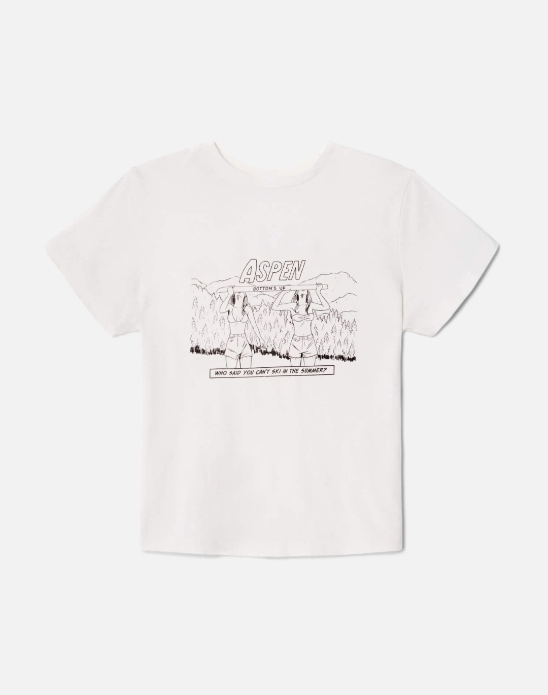 리던 Classic Tee Aspen Shotski - Vintage White 상품 이미지 1