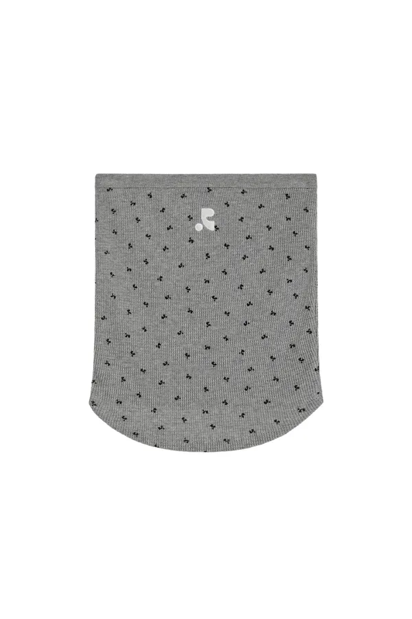 RR PATTERN TUBE TOP - GREY