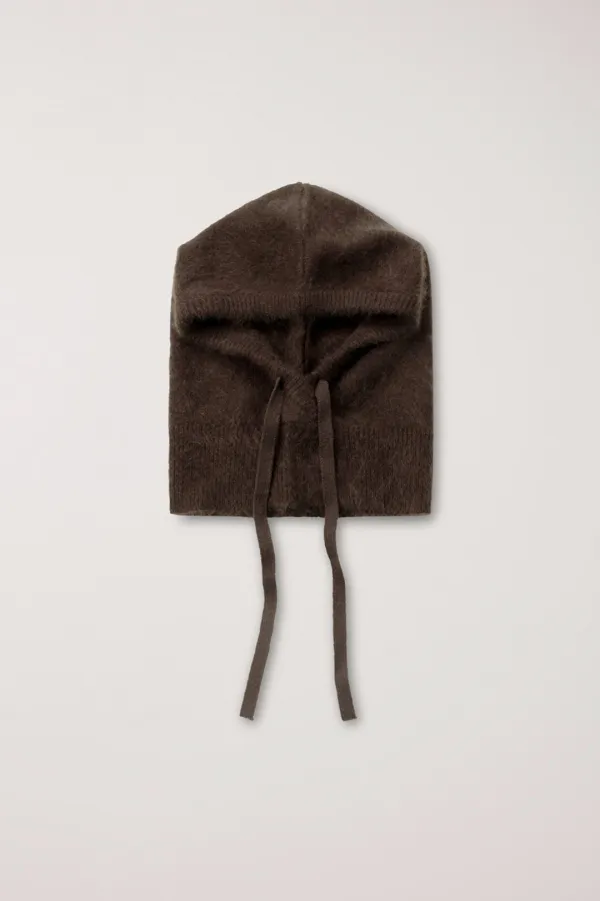HOODY BALACLAVA DEEP BROWN