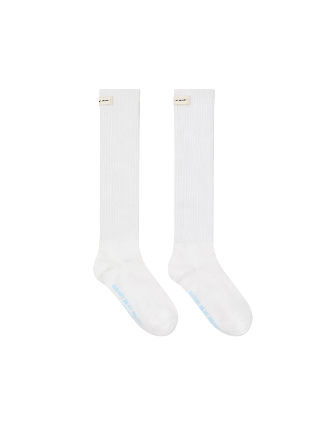 글로니 GLOWNY X MY MELODY EVERYDAY SOCKS (WHITE) 상품 이미지 1