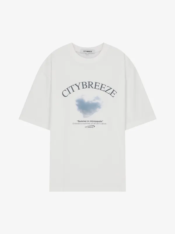 클라우디 드림 반팔 티셔츠_WHITE