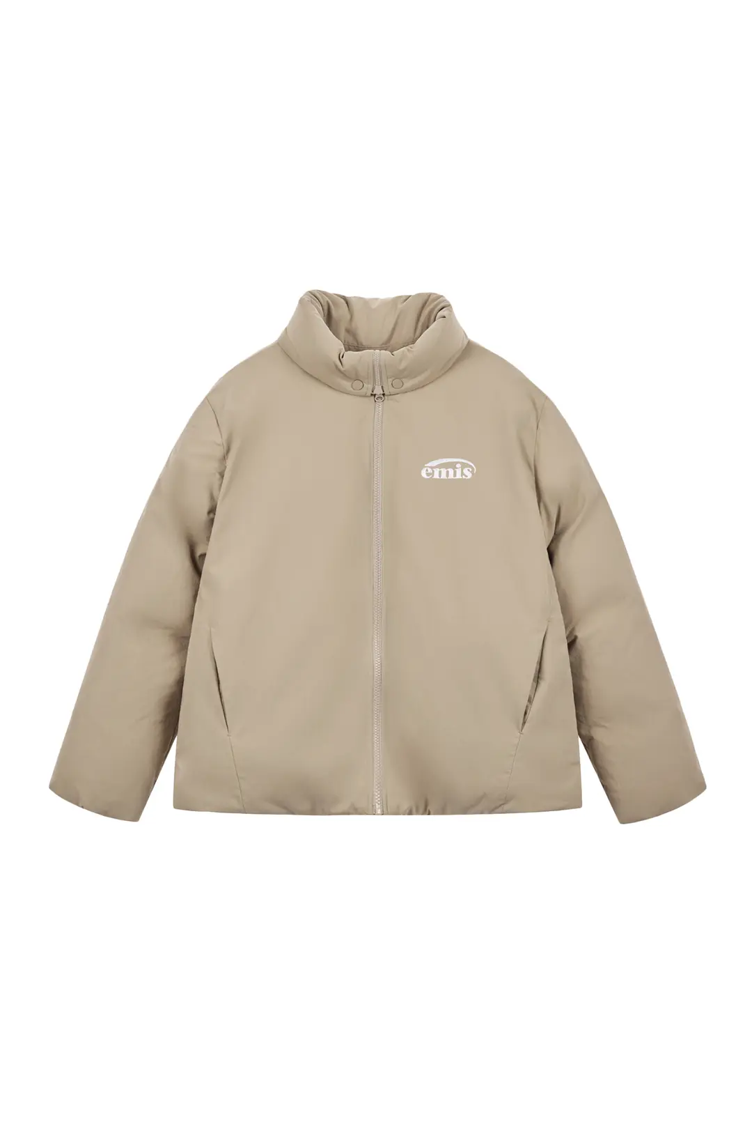 이미스 FOLDING NECK DOWN JACKET-BEIGE 상품 이미지 1