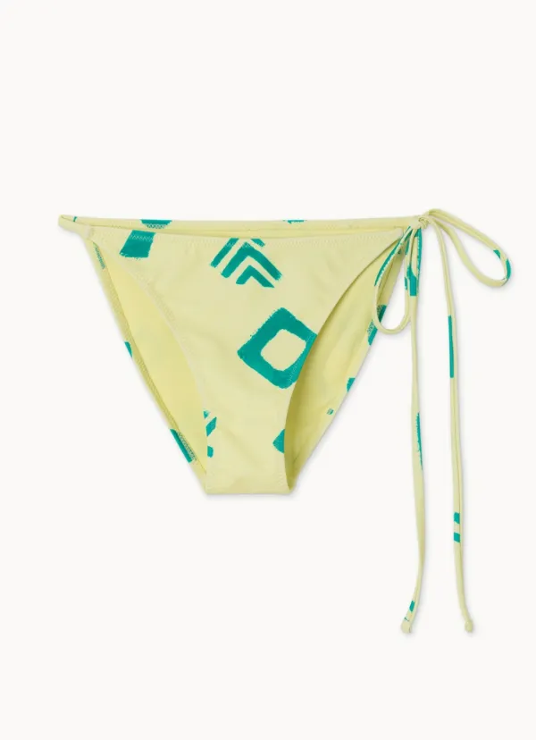 Triangle swim bottom_Yellow Multi