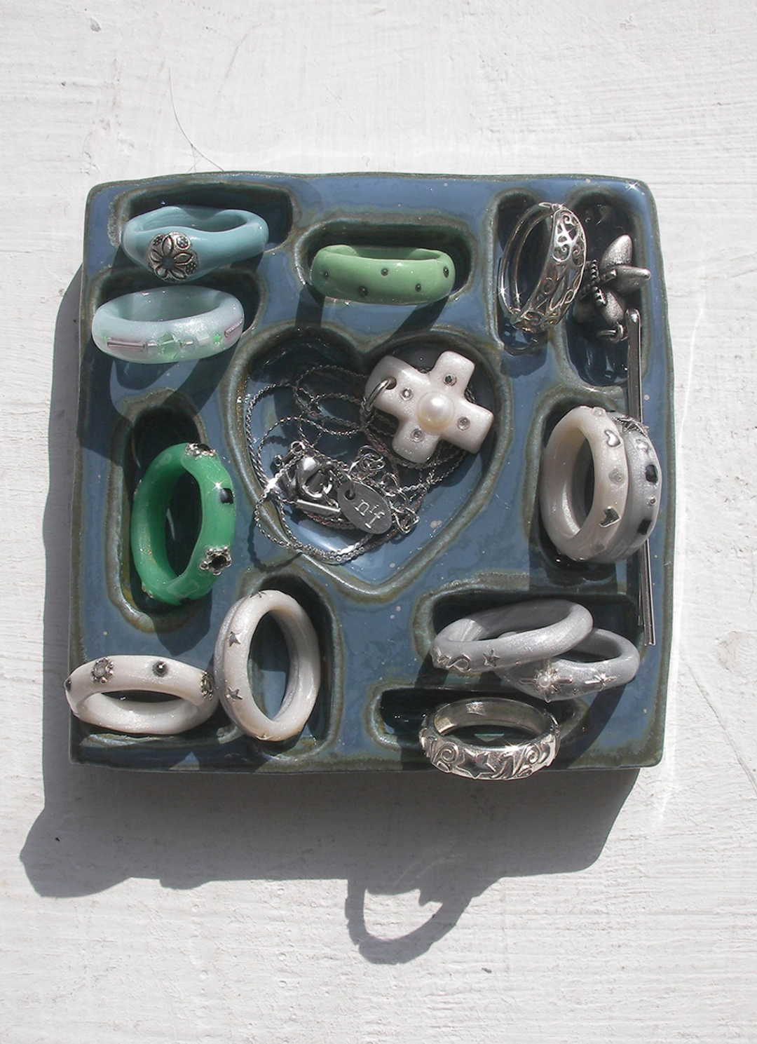 엔프프 ceramic peep holder-blue green 상품 이미지 2