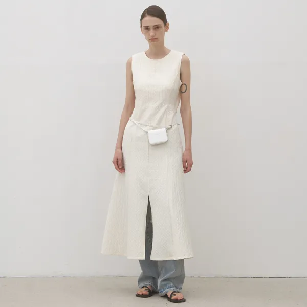 (OP-6168)BACK OPEN MINIMAL DRESS