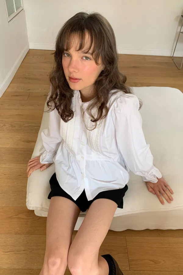 Josie Blouse / White