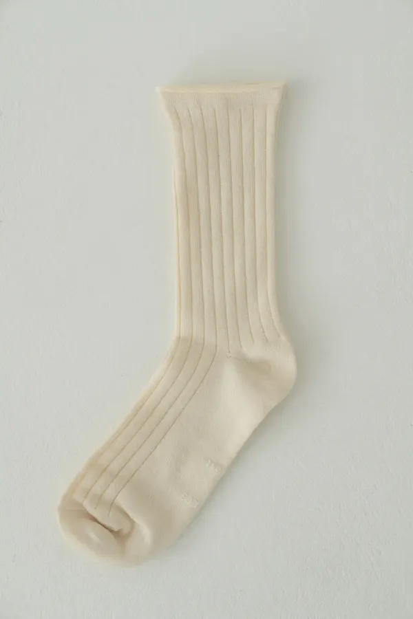 cotton rib socks (4colors)