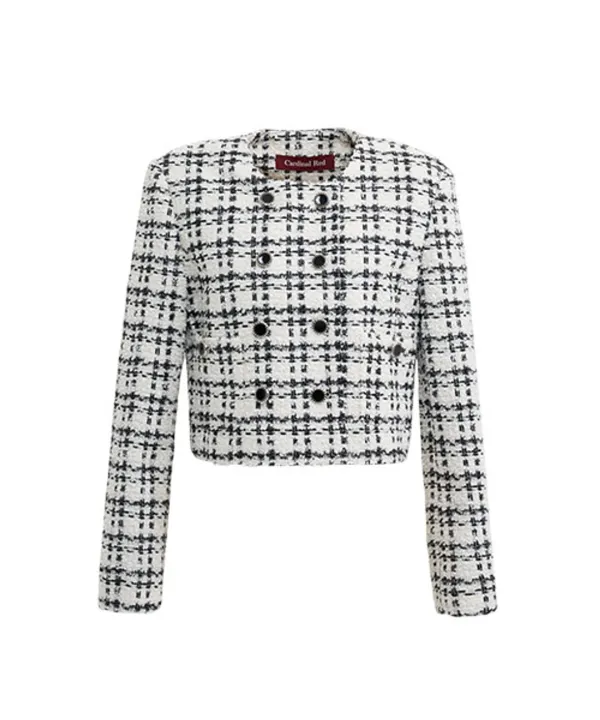 Double check Tweed jacket
