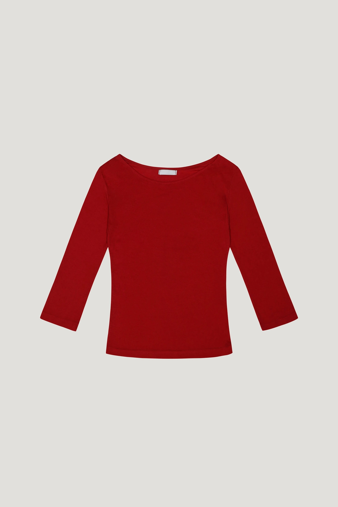 리브어리 Soft Boat 3/4 Tee (red) 상품 이미지 1