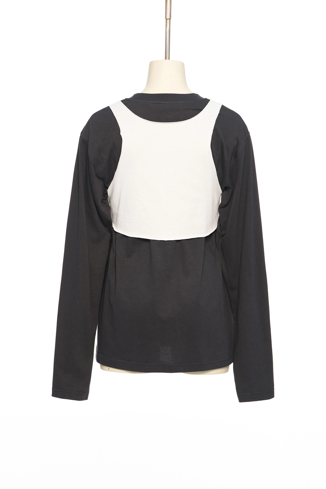 푸쉬버튼 PS26 DARK GRAY LAYERED LONG SLEEVE TOP 상품 이미지 3