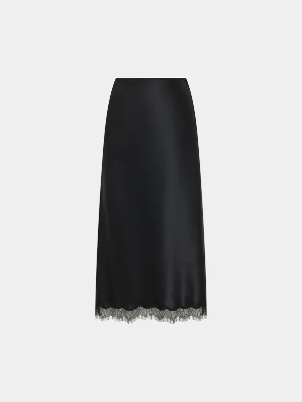 Savia lace silk midi SK