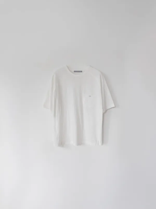 Button Pocket Tee (White)