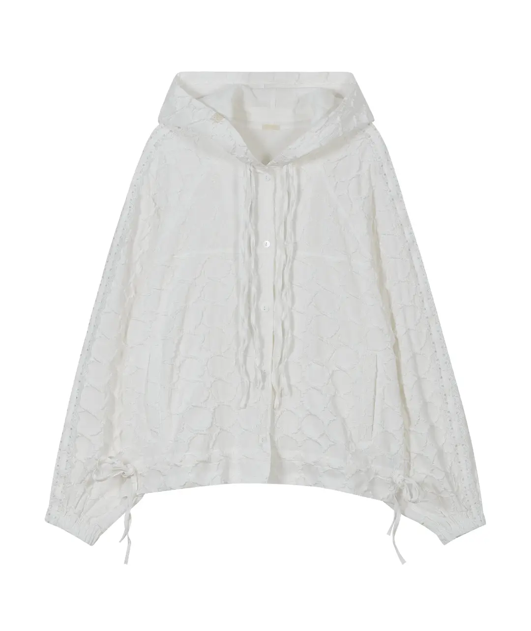 타입서비스 Jacquard Hoodie Jacket [White] 상품 이미지 3