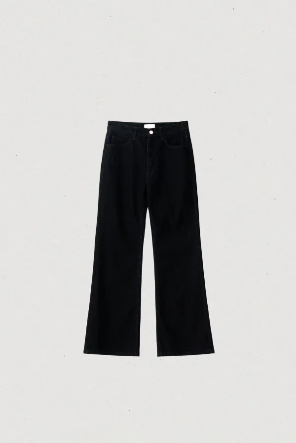 38329_Velvet corduroy flare jeans