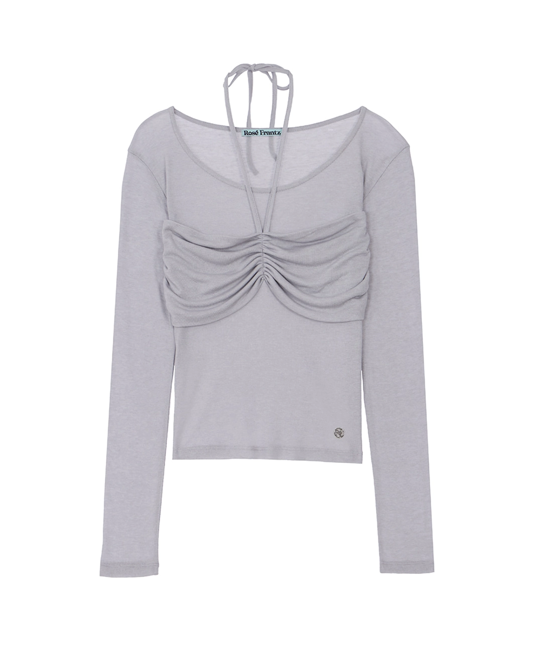 로제프란츠 Shirring Halter Long Sleeve [Gray] 상품 이미지 3