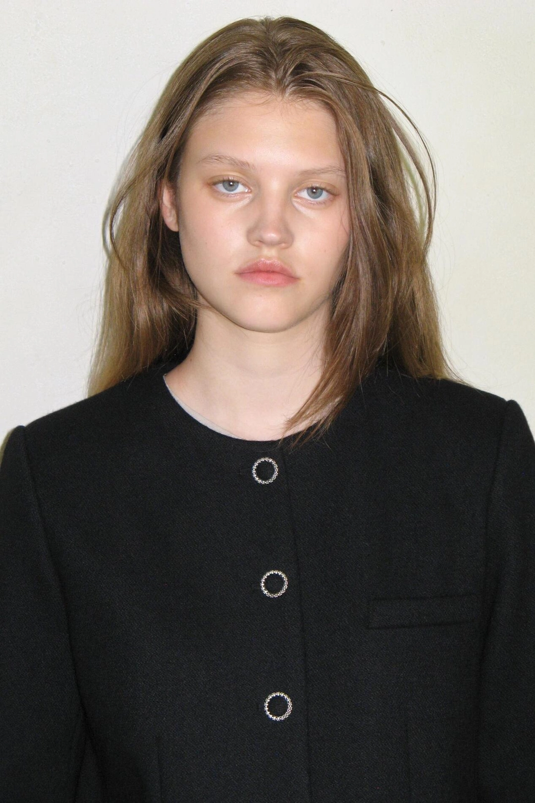 시눈 Melton Tweed Jacket (Black) 상품 이미지 2
