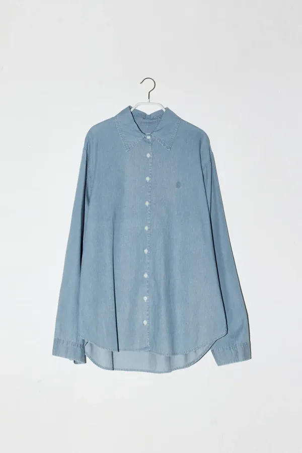 CLASSIC DENIM SHIRT - BLUE