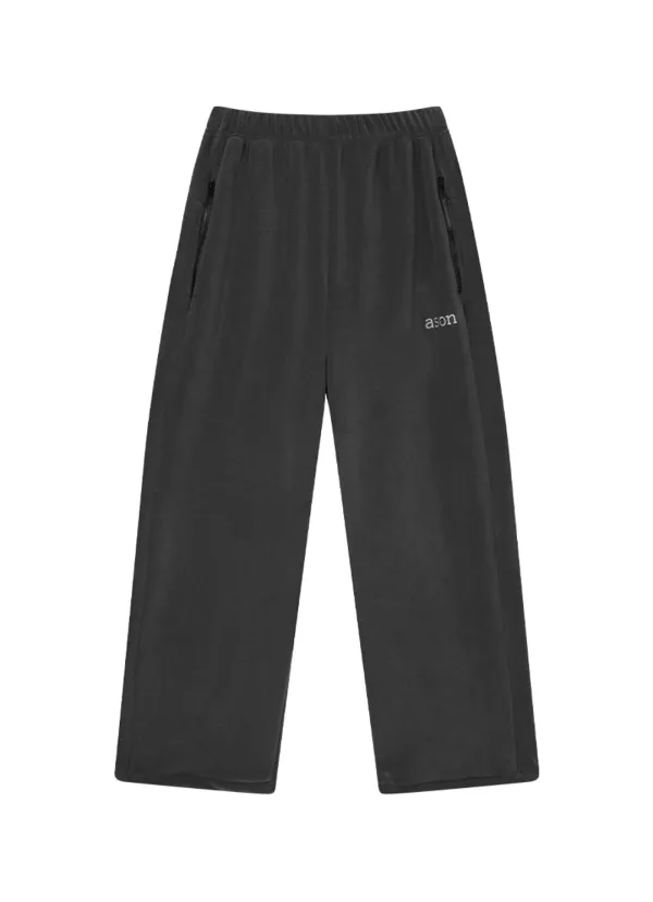 MIA FLEECE PANTS / CHARCOAL