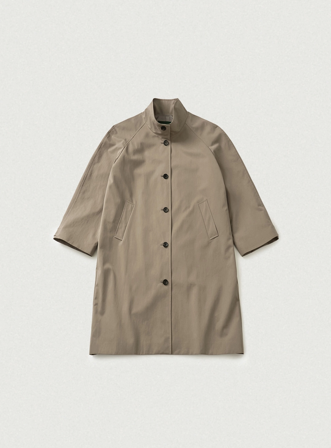 더바넷 Bardo Balmacaan Trench Coat_Greige 상품 이미지 1