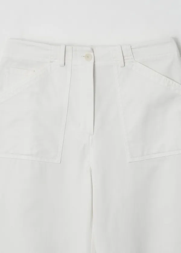 Bio fatigue pants (ivory)