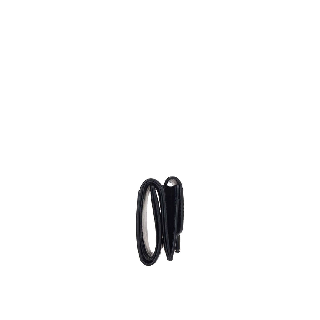 분크 [아울렛] Occam Lune Folded Half Wallet (오캄 룬 3단 반지갑) Black 상품 이미지 2