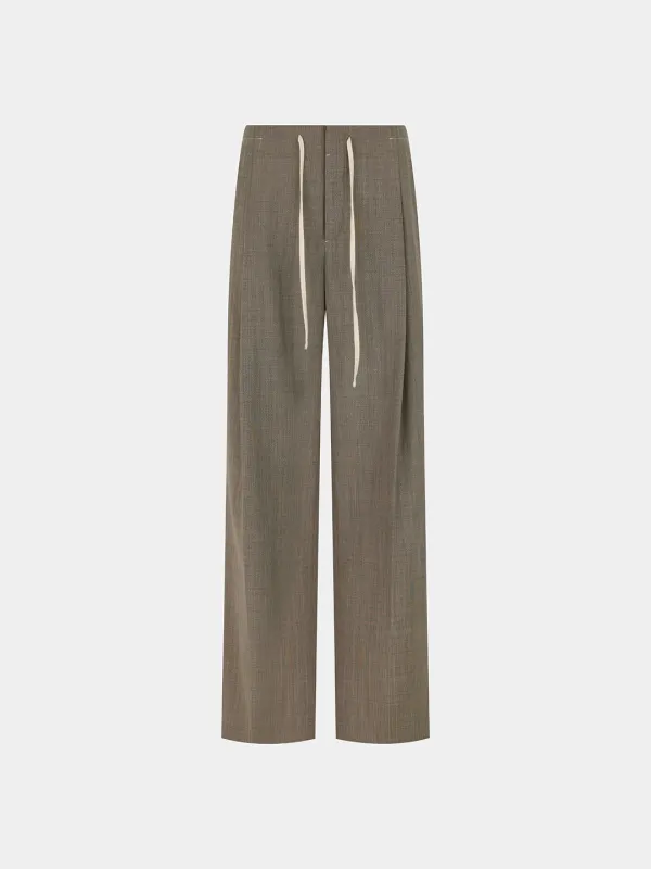 Vailo wool blended pintuck PT