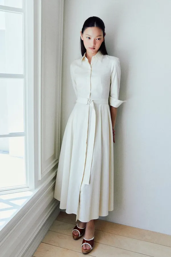 NO.15 DRESS - CREAM