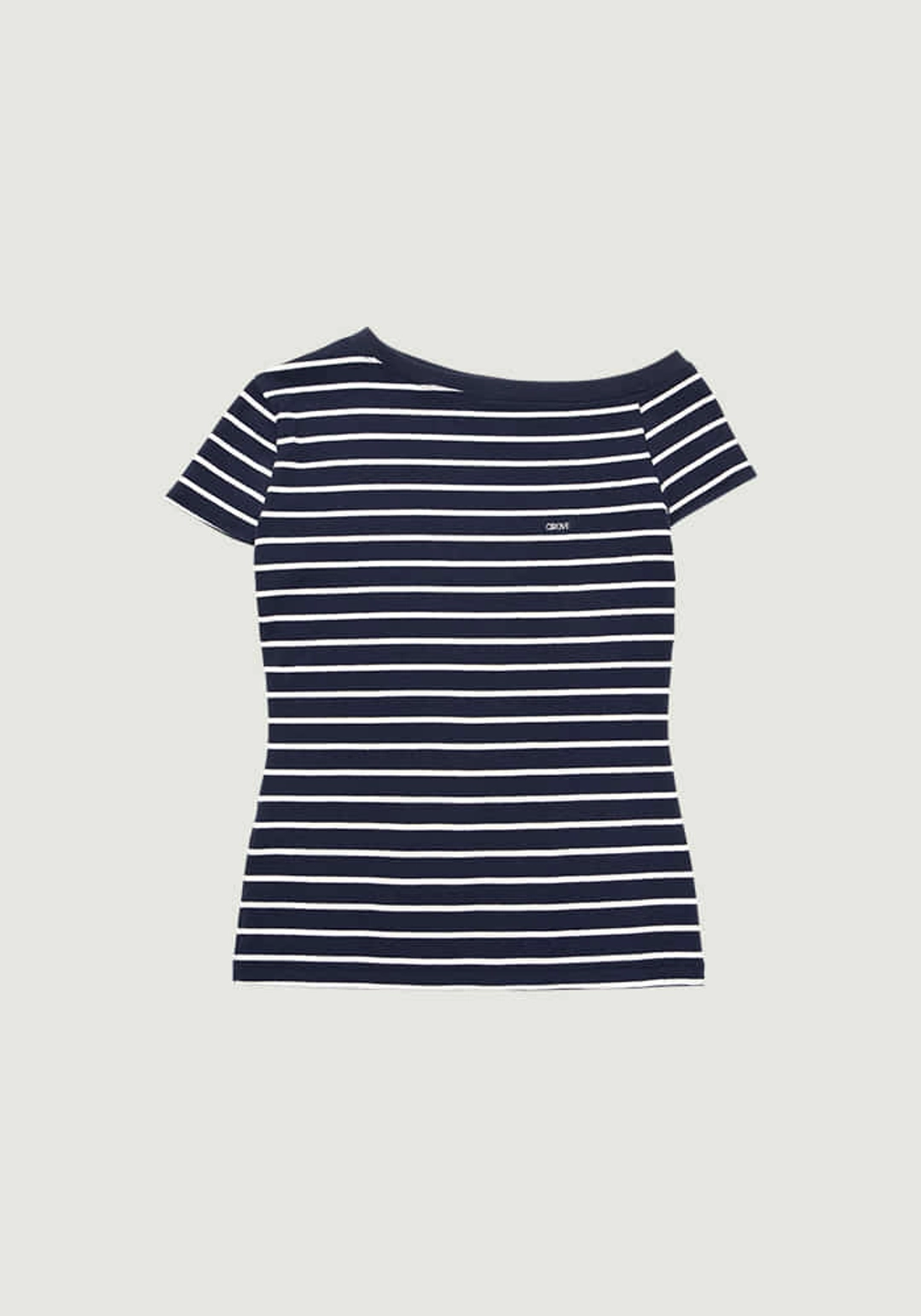 그로브 SERA STRIPE OFF-SHOULDER T-SHIRT 상품 이미지 3