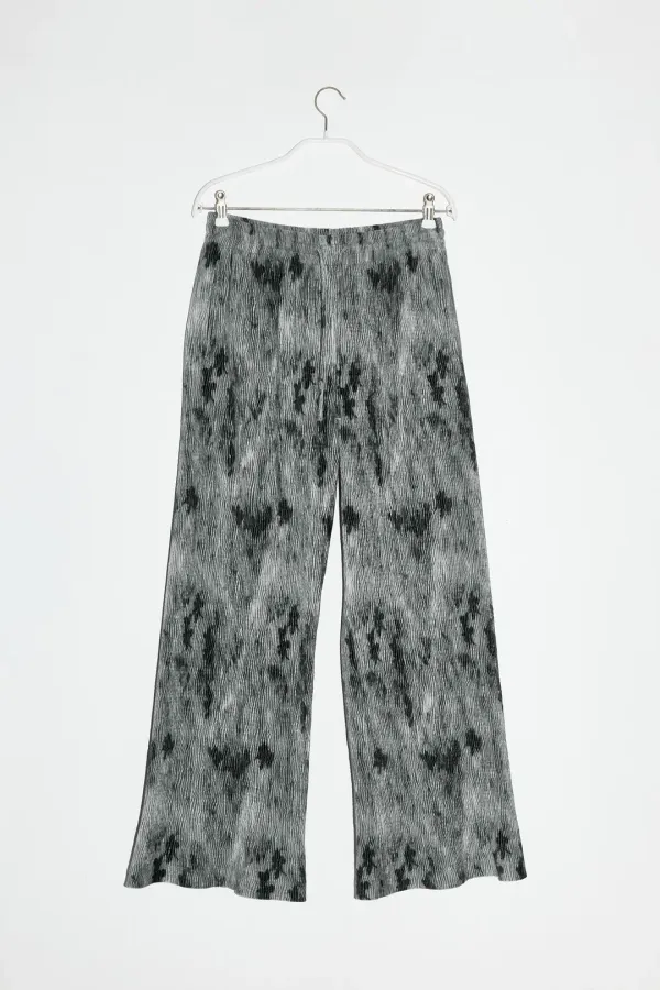 [4차 REORDER] SMUDGE VELOUR BANDING PANTS - GREY