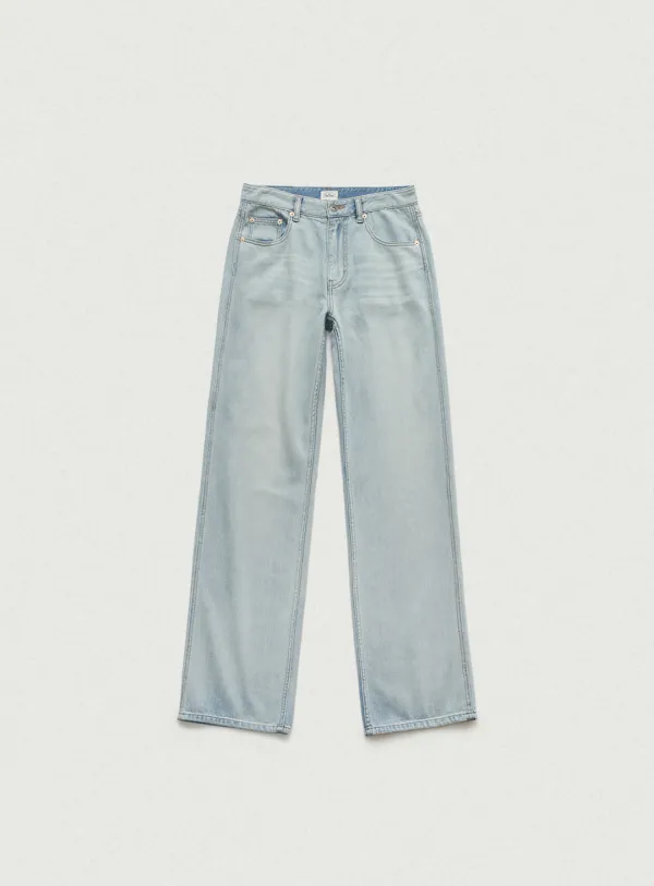 Kelly Mid Rise Denim Pants_Light Blue