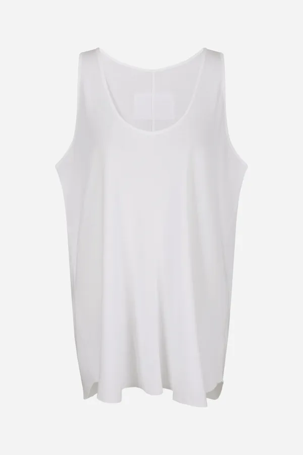 bell back label sleeveless top